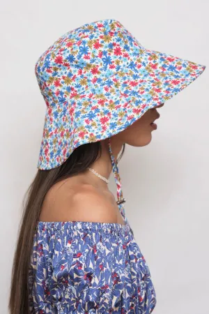 Barriére Daisy Print Sun Hat