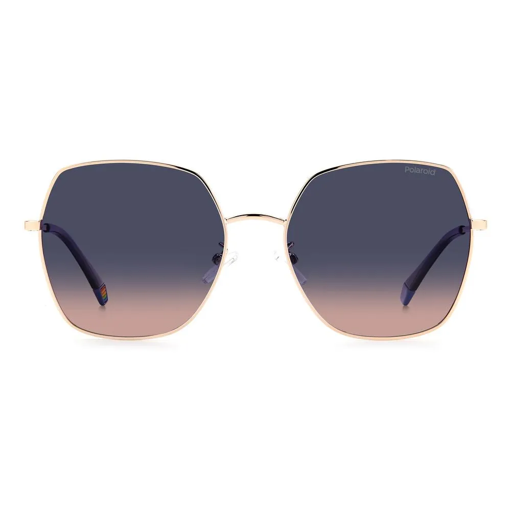 Bicolor Stainless Steel Sunglasses