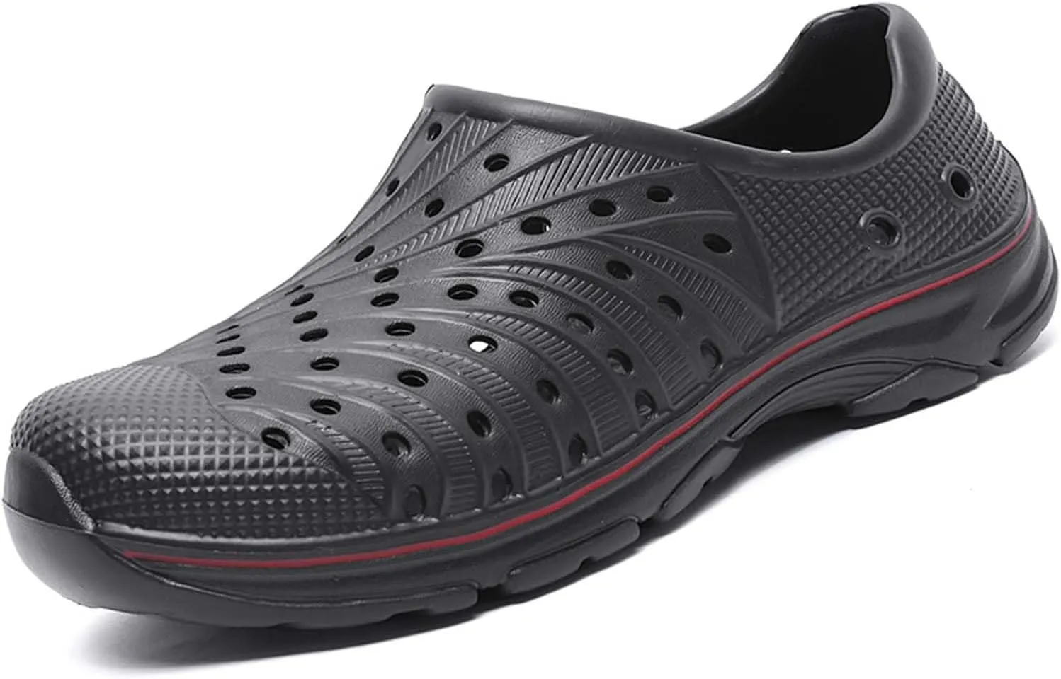 CERYTHRINA Mens Garden Clogs Shoes Outdoor Breathable Slip on Soft Rubber Sandals Beach EVA Water Shoes