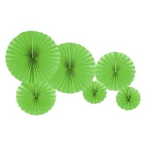 Green Decoration Fans