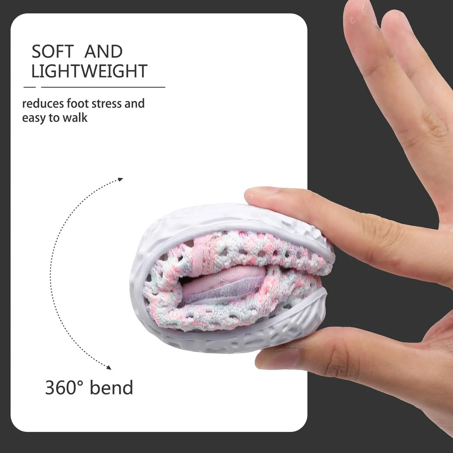 JOINFREE Baby Toddler Water Shoes Boys Girls Sandals Barefoot Kids Breathable Sneakers Shoes for Walking Running