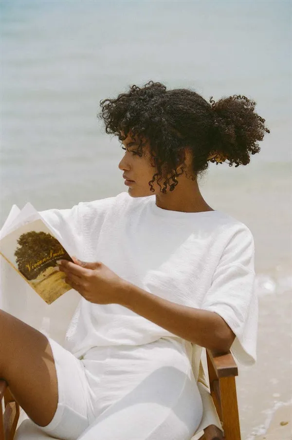 Kiva Bike Shorts - White