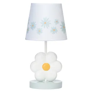 Lambs & Ivy Sweet Daisy Lamp with Shade & Bulb