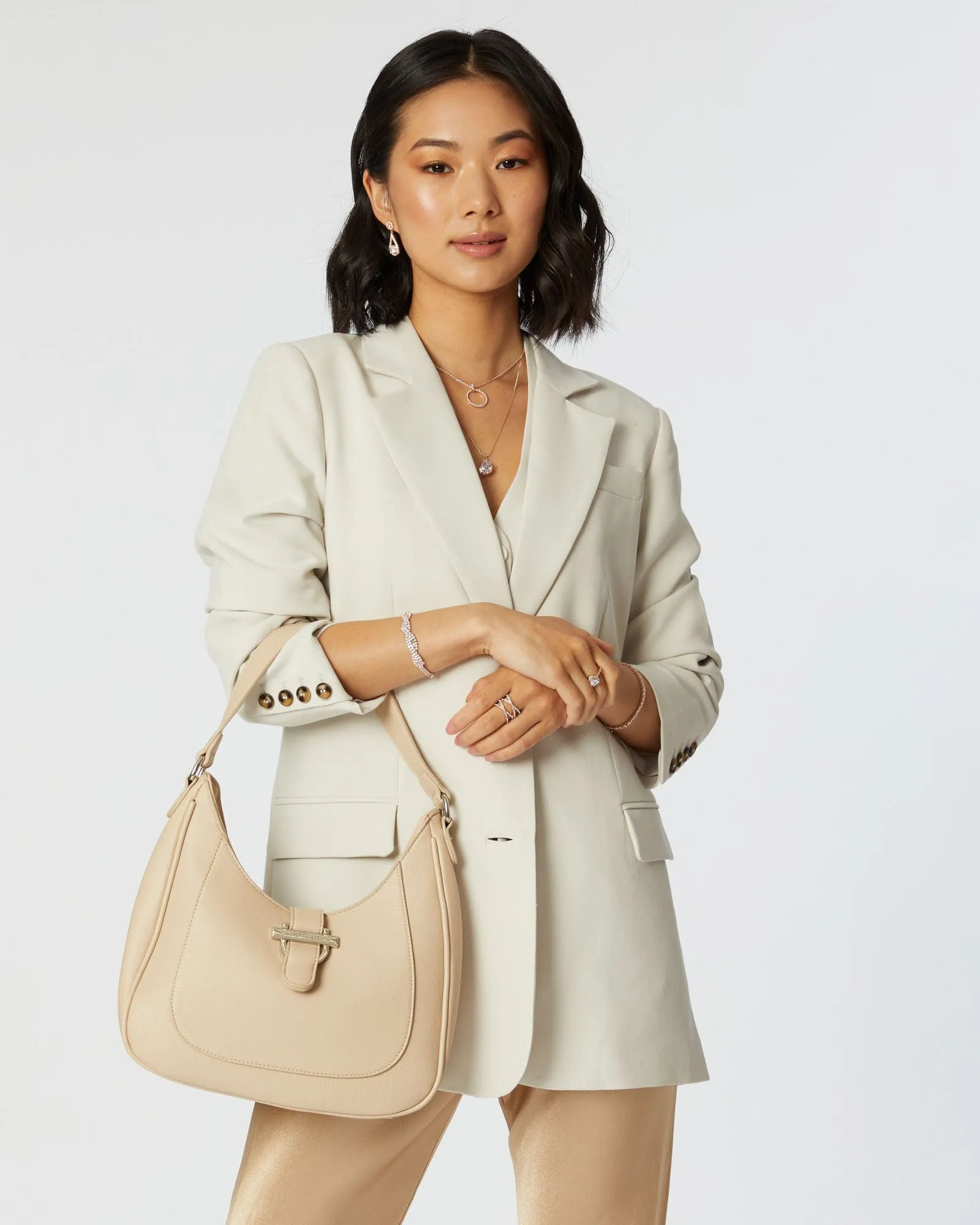 MJ Natural Shoulder Bag