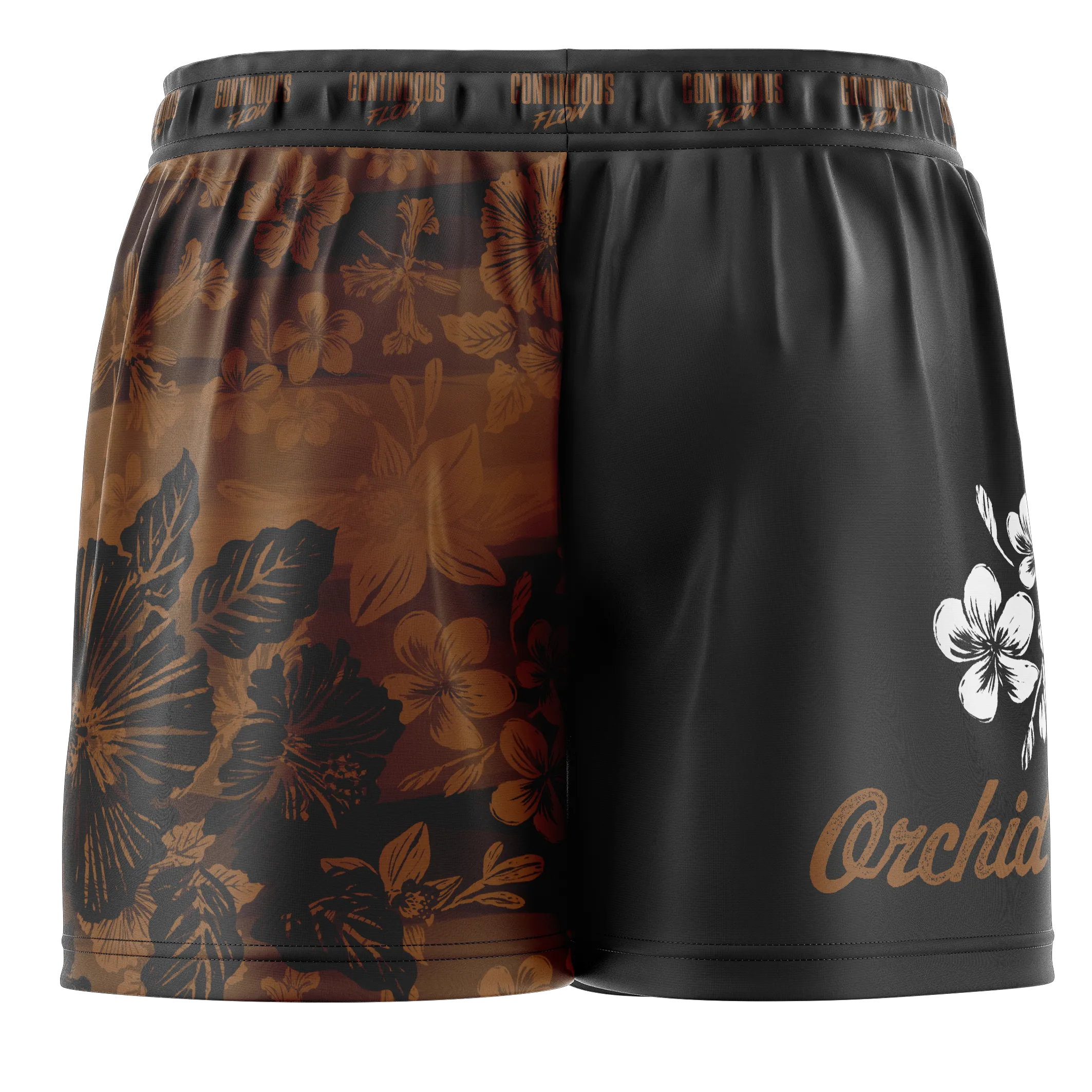 Orchid Series Elastic Waisted Brown