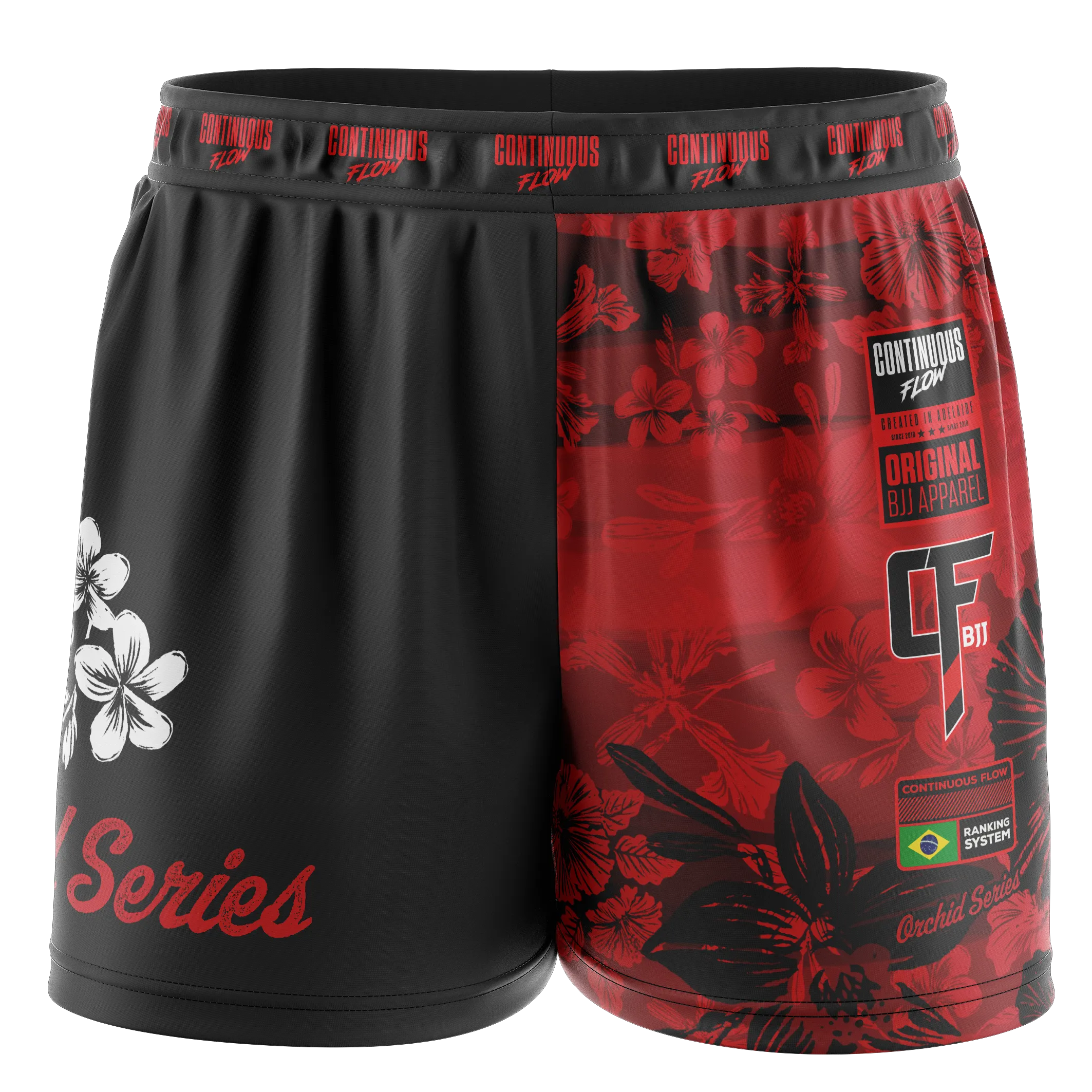 Orchid Series Elastic Waisted Red