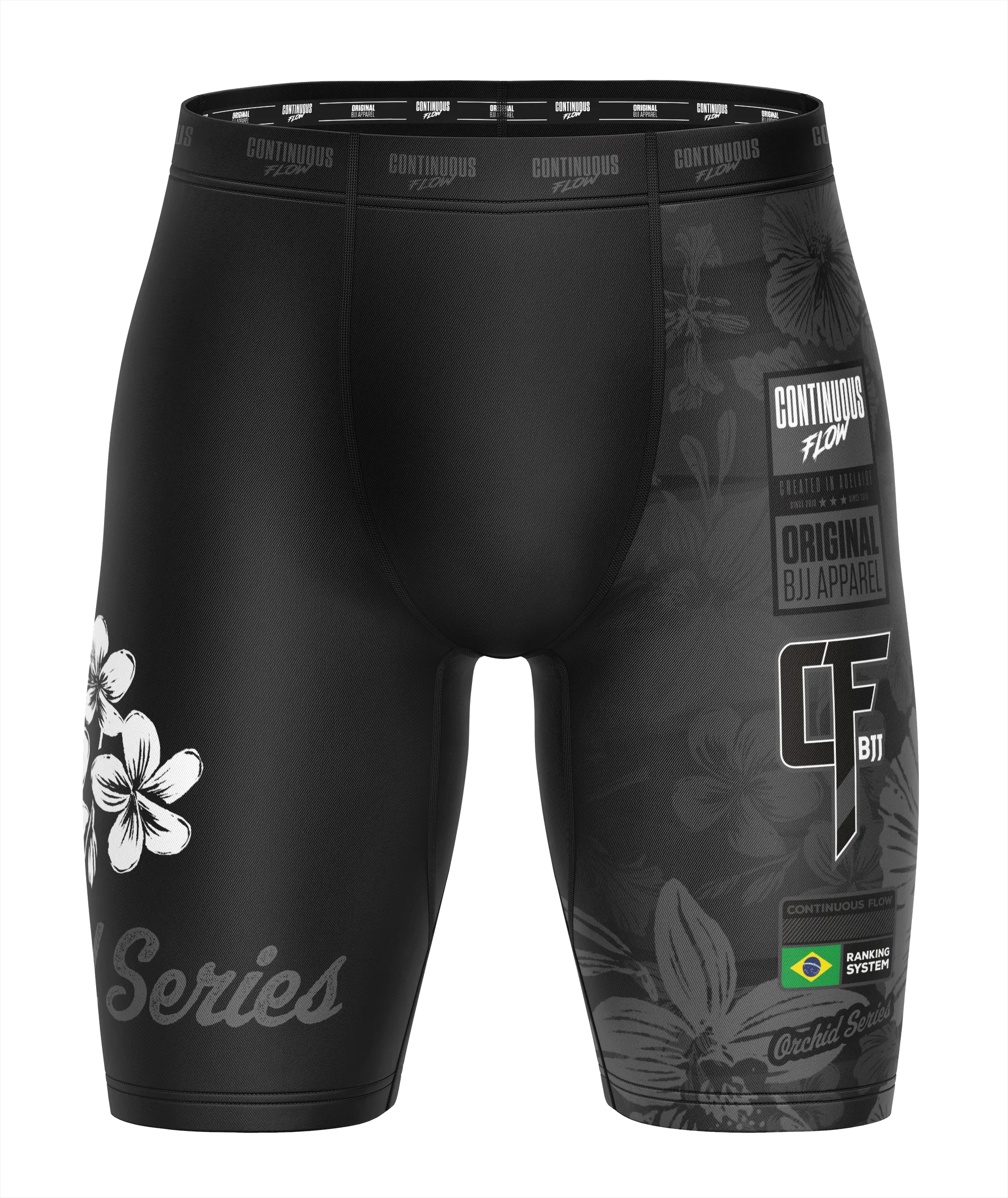 Orchid Series Mens Compression Black