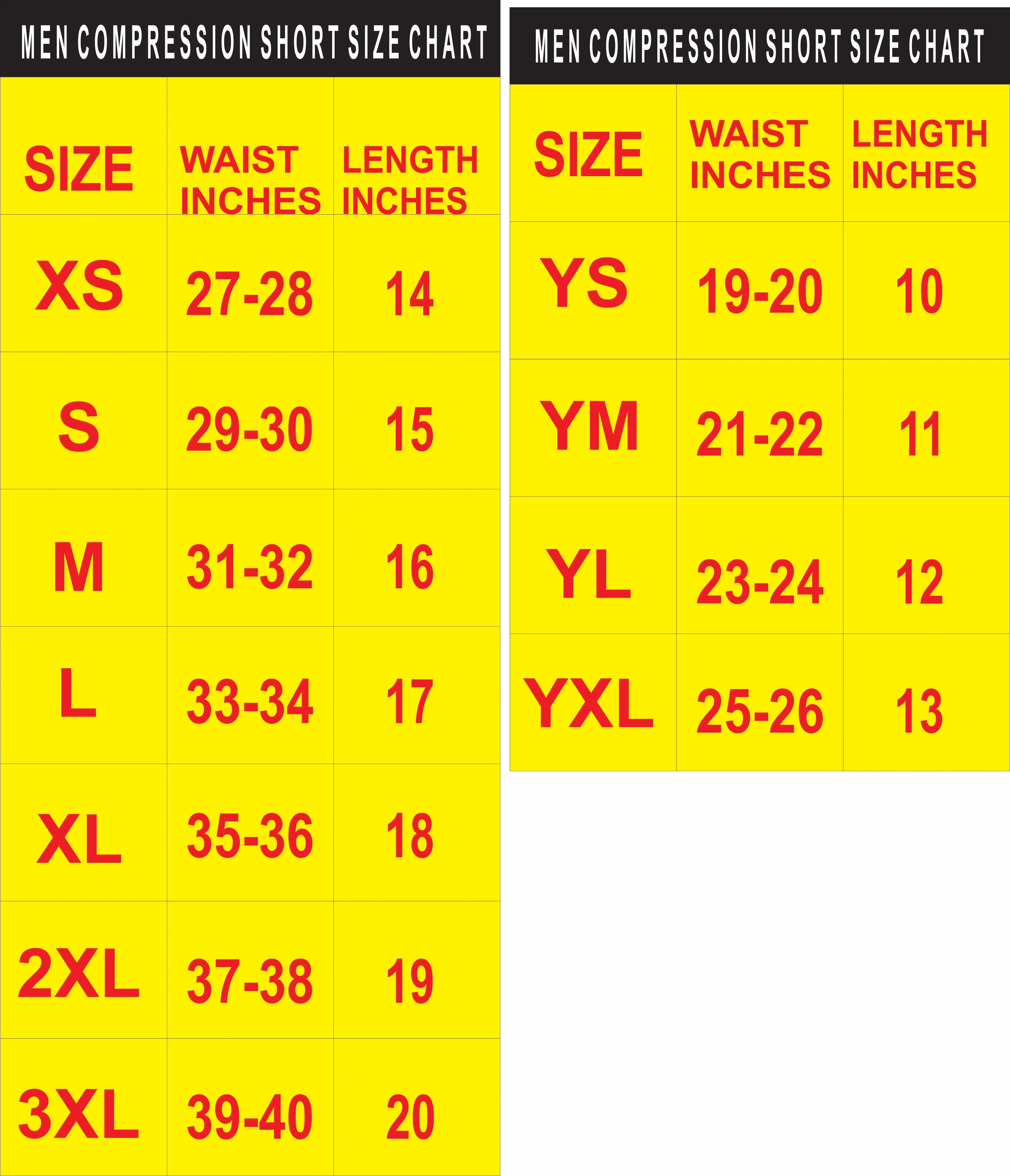 Orchid Series Mens Compression Yellow