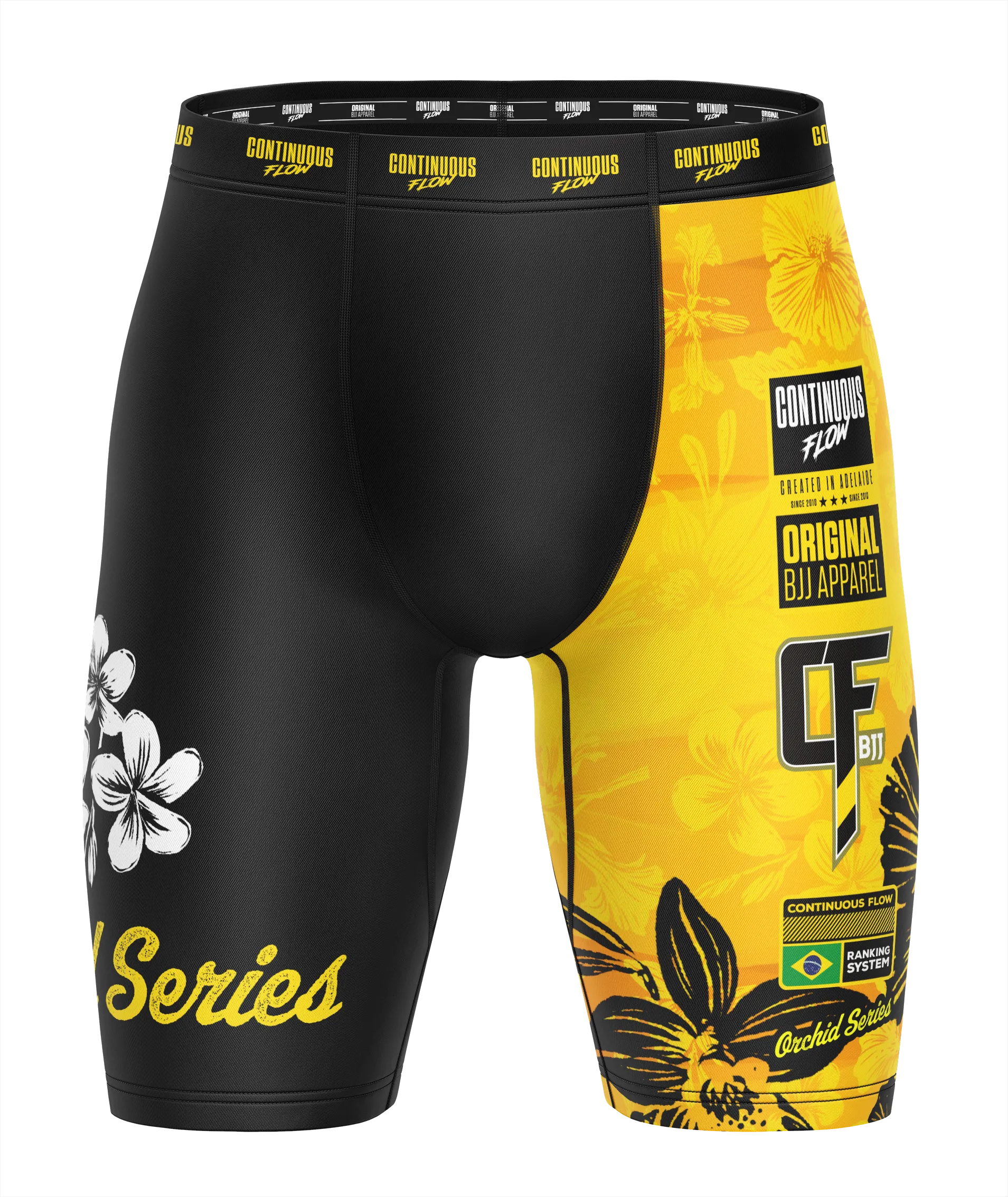 Orchid Series Mens Compression Yellow
