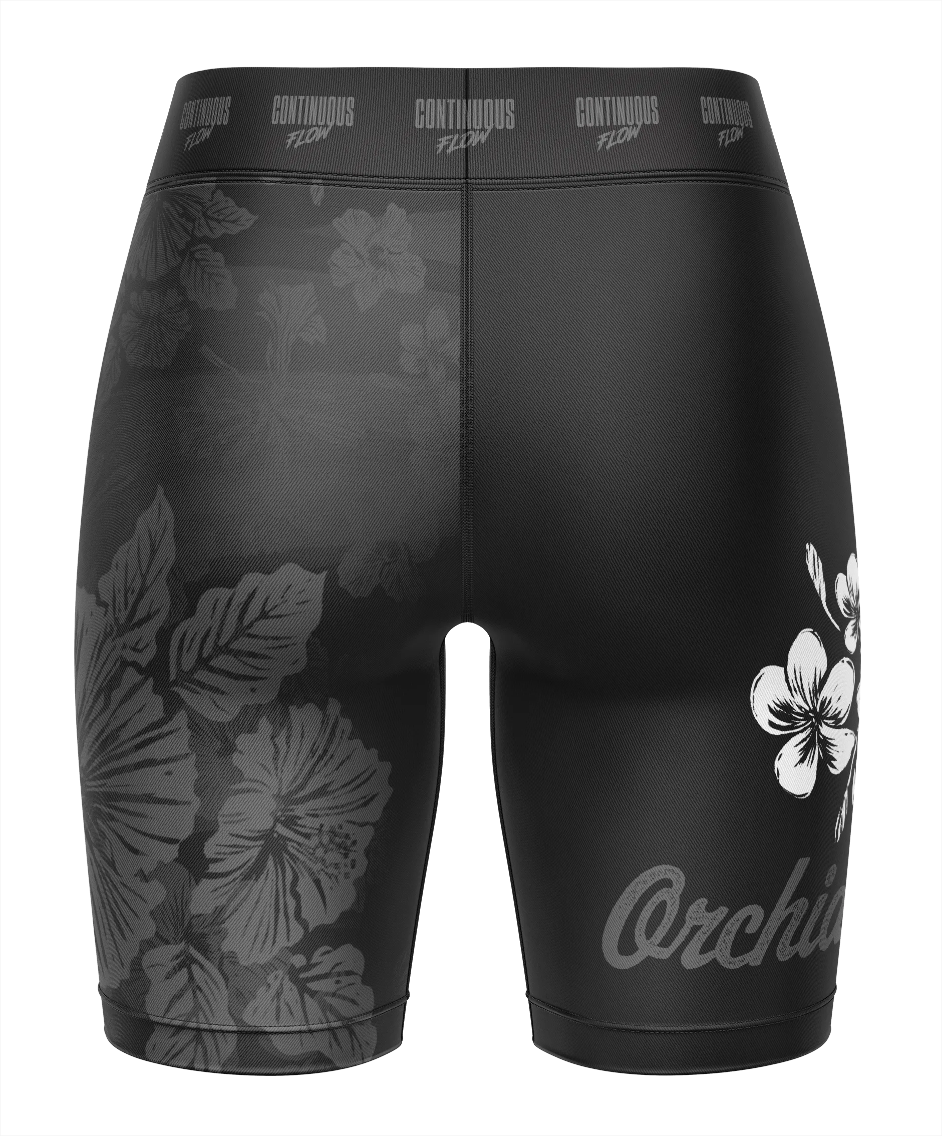 Orchid Series Womens Compression Black