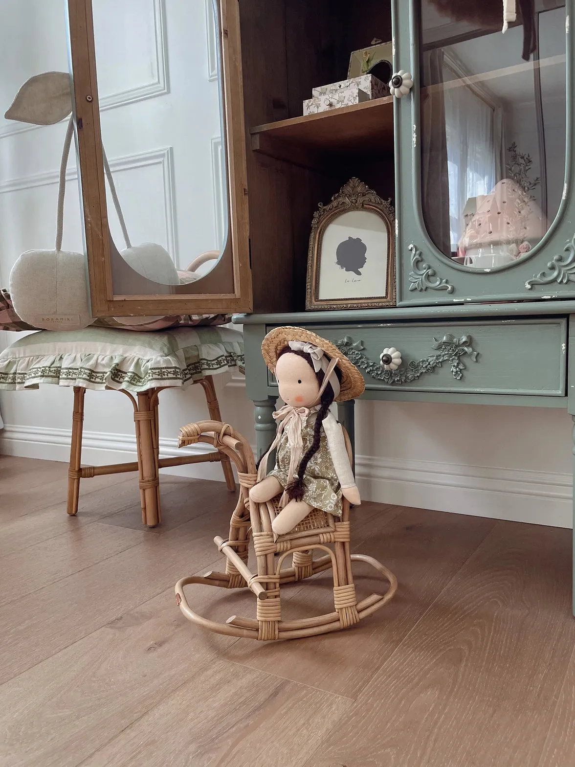Poppie Mini Doll Rocker
