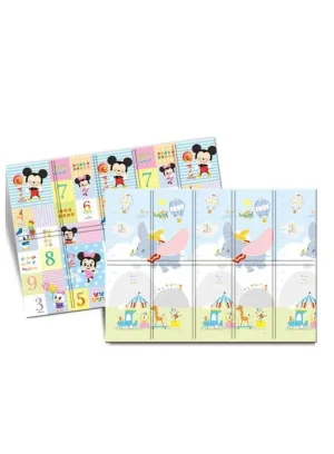 Reversible Folding Children's Waterproof and Non-toxic Double Sided Mat (200x180x1.0cm), Elephant
