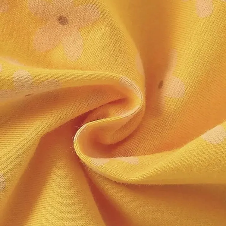 Sunny Bloom Short Sleeves Dress