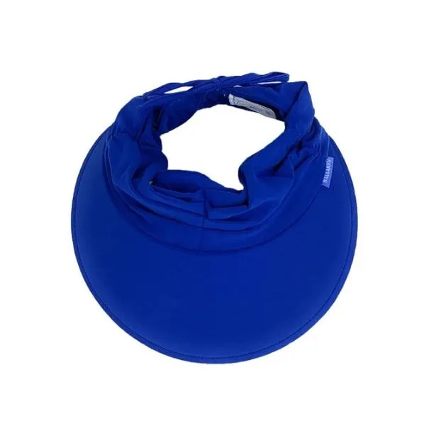 Wallaroo Hats Aqua Visor Women's Hat AQU- Royal Blue
