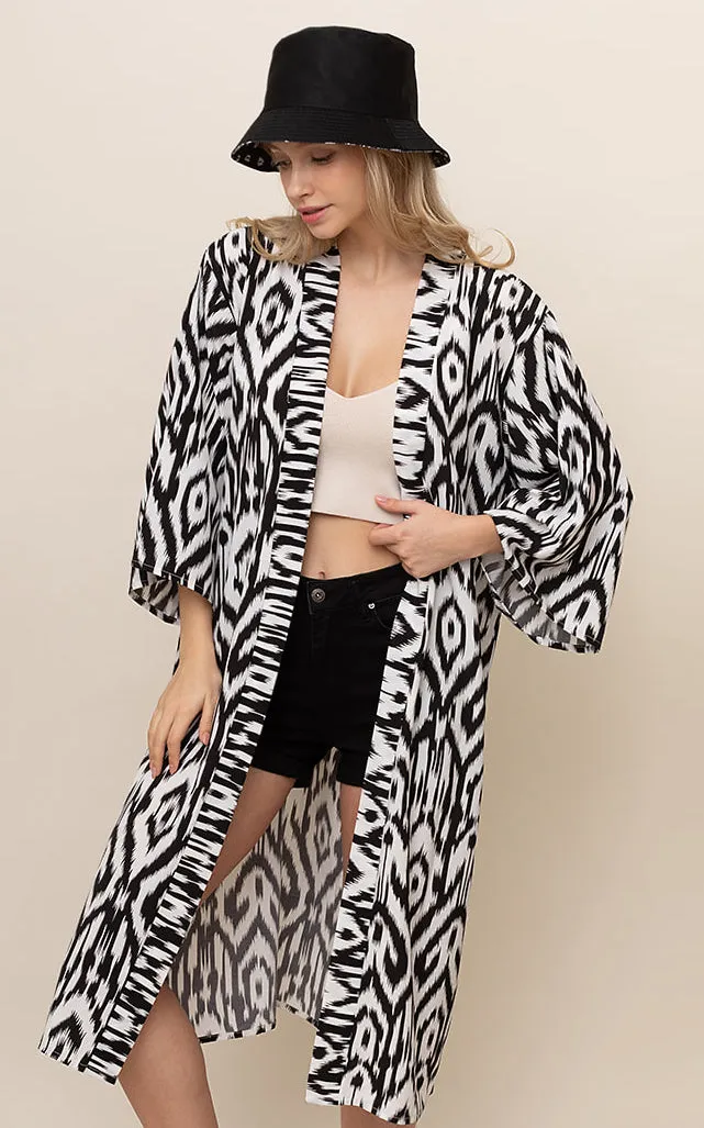 WHU110023 Bandana Pattern Reversible Bucket Hat